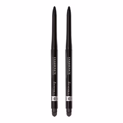Rimmel London exaggerate auto waterproof eye definer in blackest black, 2 count