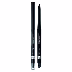 Rimmel London exaggerate auto waterproof eye definer in blackest black, 2 count