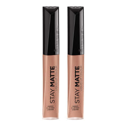 Rimmel Stay matte lip liquid  latte to go  0.21 Fl Oz (Pack of 2)