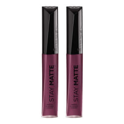 Rimmel Stay matte lip liquid  midnight  0.21 Fl Oz (Pack of 2)
