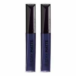 Rimmel Stay matte lip liquid blue iris 0.21 Fl Oz (Pack of 2)