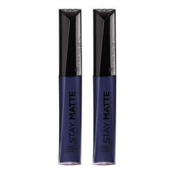 Rimmel Stay matte lip liquid  blue iris  0.21 Fl Oz (Pack of 2)