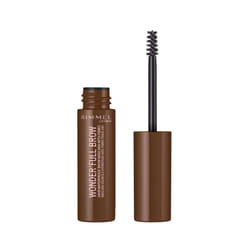 Rimmel London Wonder'Full 24HR Eyebrow Mascara  Long-Wearing  Waterproof  Smudge-Proof  002  Medium Brown  0.04oz