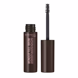 Rimmel London Wonder'Full 24HR Eyebrow Mascara  Long-Wearing  Waterproof  Smudge-Proof  003  Dark Brown  0.04oz