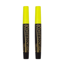 Rimmel Lash Accelerator Mascara  Extreme Black (2-Pack)
