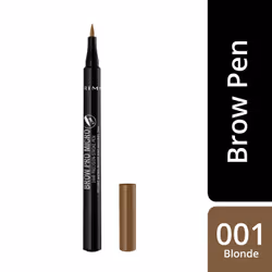 Rimmel Brow Pro Micro 24HR Precision Stroke Pen 001 Blonde Eyebrow Pencils - Additional view 4