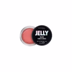 Rimmel London Jelly Blush Blusher, Long-lasting and Water Based Bouncy Formula for Dewy Skin Look, BubbleGum Chum, 5.53g