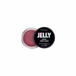 Rimmel London Jelly Blush Blusher, Long-lasting and Water Based Bouncy Formula for Dewy Skin Look, Berry Bounce, 5.53g