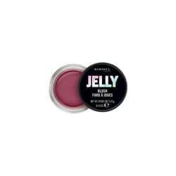 Rimmel London Jelly Blush Blusher, Long-lasting and Water Based Bouncy Formula for Dewy Skin Look, Berry Bounce, 5.53g