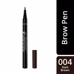 Rimmel Brow Pro Micro 24HR Precision Stroke Pen 004 Dark Brown Eyebrow Pencils - Additional view 4