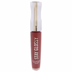 Rimmel Stay Glossy Lip Gloss - Non-Sticky and Lightweight Formula for Lip Color and Shine - 200 Tainted Love .18oz