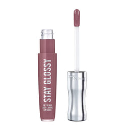 Rimmel Stay Glossy Lip Gloss - Non-Sticky and Lightweight Formula for Lip Color and Shine - 290 Date Night  .18oz