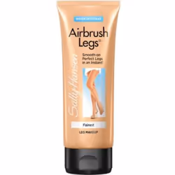 Sally Hansen Airbrush Legs Lotion Fairest Shade 125 ml, Lotion, Body, 125 ml, Tube, Smoothing, Natural