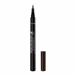 Rimmel London Brow This Way Eyebrow Pencil Highly Pigmented Long-Wearing Easy to Apply 004 Dark Brown 0.03oz