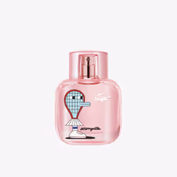 Lacoste L.12.12 Sparkling x Jeremyville Eau de Toilette 50ml, Women, 50 ml, Non-refillable bottle, Rhubarb Jam, Pink Grapefru ...