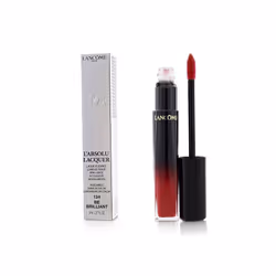 Lancome L'Absolu Lacquer Red Lipstick 134 Be Brilliant