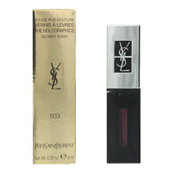 YSL Holographics Purple Glossy Lip Stain - 503 Neon Prune