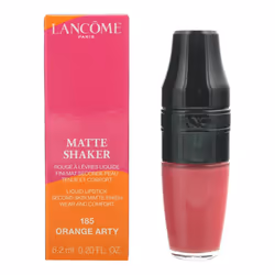 Lancome Matte Shaker Liquid Lipstick 6.2ml - 185 Orange Arty