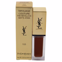 YSL Tatouage Couture The Metallics Matte Lip Stain 6ml - 103 Tribal Copper