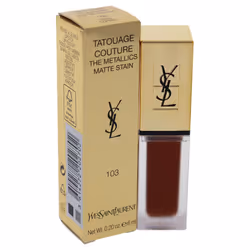 YSL Tatouage Couture The Metallics Matte Lip Stain 6ml - 103 Tribal Copper