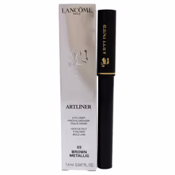 Lancme Artliner Precision Felt-Tip Liquid Eyeliner - Highly Pigmented & Smudge-Proof- Brown Metallic Finish