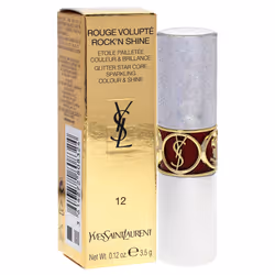 YSL Rouge Volupte Rock N Shine Red Lipstick 12 Rockstage Red