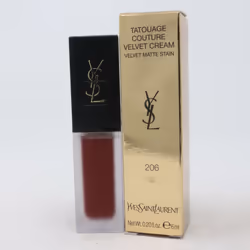 Yves Saint Laurent Tatouage Couture Velvet Cream 0.20oz/6ml New With Box - 206 Club Bordeaux