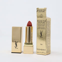 YSL Rouge Pur Couture Satiny Radiance 0.13oz/3.8ml - 154 Orange Fatal