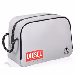 Diesel Signature Logo Wash/ Toiletry Bag