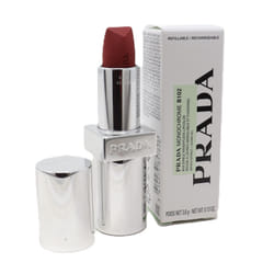 Prada Monochrome Hyper Matte Refillable Lipstick  0.13oz/3.8g New With Box - B102 Sienne