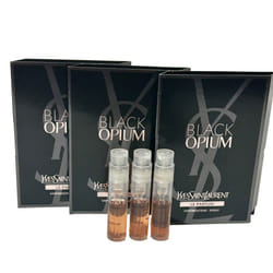 YVES SAINT LAURENT YSL Black Opium LE PARFUM Sample Women Perfume 1.2 ml / 0.04 oz - set of 3