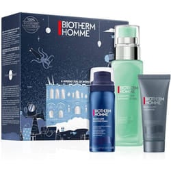 Biotherm Homme Aquapower Gift Set 75ml Aquapower Advanced Gel + 4ml Basic Line Cleanser + 50ml Foam Shaver