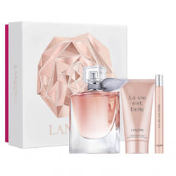 Lancome La Vie Est Belle Gift Set 50ml EDP + 10ml EDP + 50ml Body Lotion