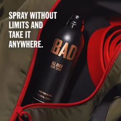 BAD, Body Spray, Aftershave For Men, Woody Masculine Scent, 200ml