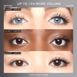 Lancme Hypnse Drama Extreme Volumizing Mascara - Up to 17x More Volume - Up to 24HR Wear - Ultra Black - Travel Size