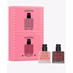 Valentino Mini Donna Born in Roma & Donna Born in Roma Intense Coffret Perfume Duo Holiday Gift Set - 2 X 6ml