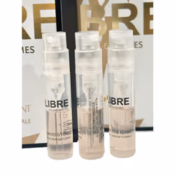 YVES SAINT LAURENT YSL Libre FLOWERS & FLAMES EDP Sample Women Perfume 1.2 ml / 0.04 oz - set of 3