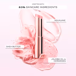 Lancme Lip Idle Squalane - 12 Butterglow Hydrating Lip Balm - Instant Shine & Lasting Hydration - 36 NUDE NOW (Cool Pinky Nude)