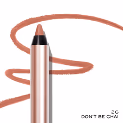 Lancme Idle Lip Shaper - Creamy  Matte & Waterproof Lip Liner Pencil - With Ceramides & Jojoba Oil - Shade 26 Don't Be Chai