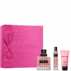Valentino 100ml EDP, 50ml Body Lotion & 15ml Travel Spray Gift Set