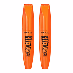 Rimmel Scandaleyes Mascara Extreme Black 12mL (0.41 Fl Oz) Pack of 2