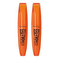 Rimmel Scandaleyes Mascara  Extreme Black  12mL (0.41 Fl Oz)  Pack of 2