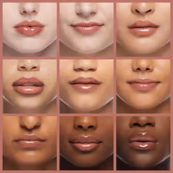 Rimmel Stay Glossy 6HR Lip Gloss  Bare Minimum  0.18 Fl Oz (Pack of 2)