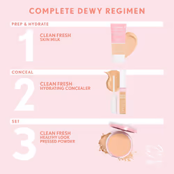 COVERGIRL Clean Fresh Pressed Powder  Rich  0.35 Oz