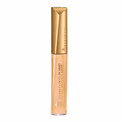 Rimmel Oh My Gloss! Plump 801 Angel Shimmer, Beige, Angel Shimmer, Plumping, Smoothing, Gloss, Bottle, Lips