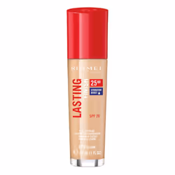 Rimmel Lasting Finish 25H Foundation With Comfort Serum, 070 Sesame, 30ml, Pump bottle, liquid, Universal skin, Colour correc ...