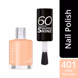 Rimmel 60 Seconds Super Shine 401 Nude Nostalgia 8ml - Additional view 4
