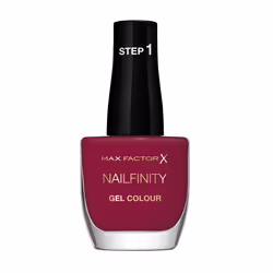 Max Factor Nailfinity Gel Colour 330 Max's Muse 12ml, 12 ml, Burgundy, Max's Muse, Coloring, Gloss, Bottle