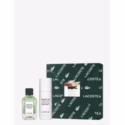 Lacoste Match Point Gift Set; 100ml EDT Spray & 150ml Deodorant Spray