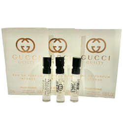Gucci Guilty Intense Sample Perfume Women EDP Spray Pour Femme 1.5 ml / 0.05 oz - set of 3